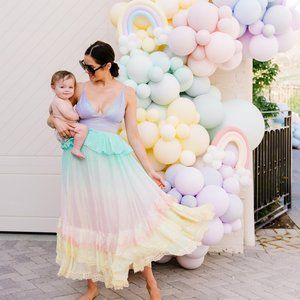 Rococo Sand Dress Multicolor Blogger Fav NWT